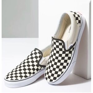 Vans Checkerboard Slip-on Shoes